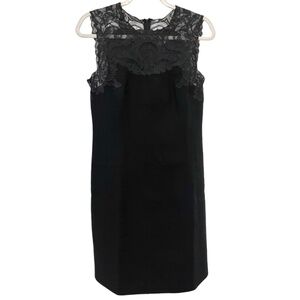 Gianni Versace Couture Vintage Black Lace Dress